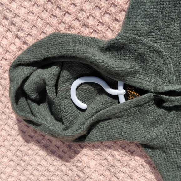J Crew Cashmere Waffle Hoodie, men's M - Picture 2 of 16